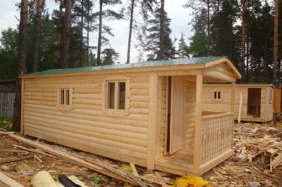 Дома из бруса в СПб под ключ – цена строительства деревянных проектов брусовых домов | СК Доминика