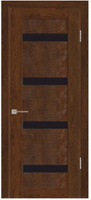 Дверь межкомнатная царговая с покрытием экошпон с 3D фрезеровкой Вита-04