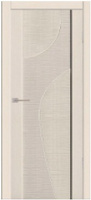 Дверь межкомнатная царговая с покрытием экошпон с 3D фрезеровкой Вита-2