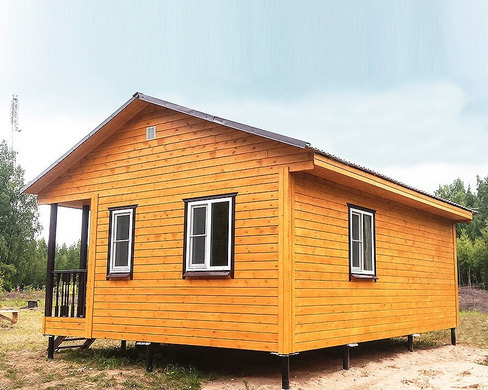 Строительство деревянных домов каркасных 5х5 м под ключ