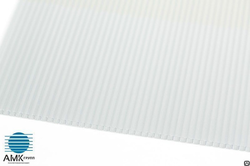 Сотовый поликарбонат Sellex Comfort | 8 мм | 2,1*6(12) м | молочный от АМК-Групп