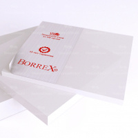 Монолитный поликарбонат Borrex 2 мм диффузор светорассеивающий 2050*3050