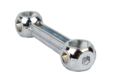 Ключ-косточка CYCLO профи 10 головок 6-15мм хромир. сталь (Англия), 7-06001