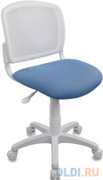 Кресло детское Бюрократ CH-W296NX/26-24 спинка сетка белый TW-15 сиденье голубой 26-24 477072