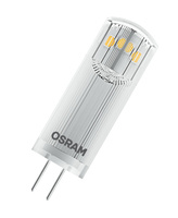 Cветодиодная лампа PARATHOM PIN 1, 8W, G4, 12в LEDPPIN20 CL 1, 8W/827 12V G4 FS1 | 4058075811430 | Osram