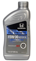 Масло моторное HONDA Ultimate Full Synthetic 5W-30 SP/GF-6 (0,946 л)