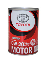 Масло моторное Toyota SN Plus/GF-5 0W-20 (1 л)