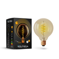 Лампа Voltega VG10-G95GE27warm4W-FB Loft LED Globe E27 DIM Стекло Тониров.