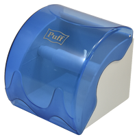 Puff 7105 синий пластиковый диспенсер для туалетной бумаги