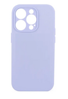 Накладка силикон для Apple iPhone 14 Pro Max с микрофиброй Lavander