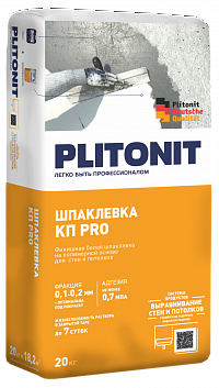 Финишная шпаклевка PLITONIT KП PRO, 20 кг