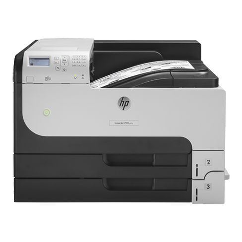 Принтер лазерный HP LaserJet Enterprise 700 Printer M712dn (CF236A), ч/б, A4, белый/серый