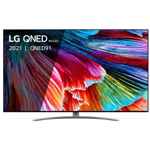 65" Телевизор LG 65QNED916PA 2021 IPS, темно-серый