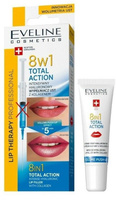 Интенсивный, гиалуроновый филлер для губ "Therapy Professional Total Action 8 в 1" Eveline, 12 мл