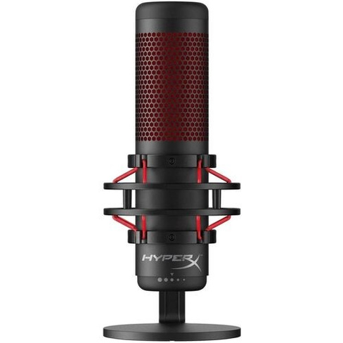 Микрофон HYPERX QuadCast (HX-MICQC-BK), черный [4p5p6aa]