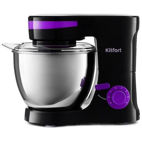 Kitfort KT-3044, 1000 Вт, черный/фиолетовый KITFORT