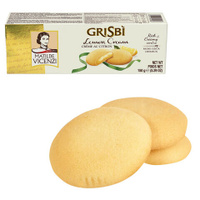 Печенье GRISBI Гризби Lemon cream с начинкой из лимонного крема 150 г Италия 13828