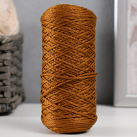 Шнур для вязания 100% полиэфир 1мм 200м/75±10гр (10-бронза) Softino