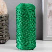 Шнур для вязания 100% полиэфир 1мм 200м/75±10гр (25-зеленый) Softino
