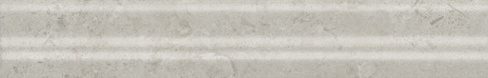 Керамическая плитка Бордюр Багет Карму серый светлый матовый обрезной 30х5