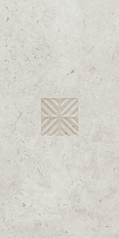 Керамическая плитка Декор Карму наборный серый светлый матовый 30х60