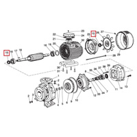 Уплотнительное кольцо для насосов Saer IR4P80-315C Cast Iron (54710230)