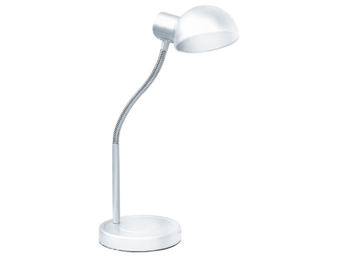 Настольная лампа Camelion KD-306 Белый, металл / Белый, пластик