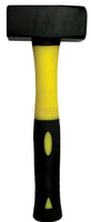ST-B-KPK Кувалда Профи кованая с фиберглассовой обрезиненной ручкой BIBER, 1 кг