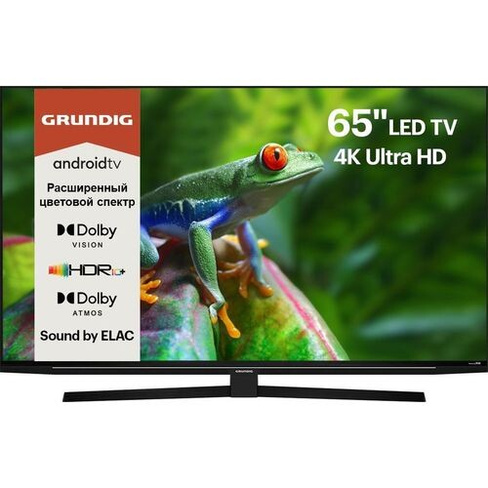 65" Телевизор GRUNDIG 65GGU8960, 4K Ultra HD, черный, СМАРТ ТВ, Android