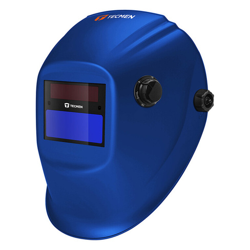 Сварочная маска с автоматическим светофильтром (АСФ) Хамелеон Tecmen ADF 615J 9-13 TM17 синяя TECMEN