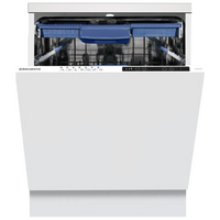 Посудомоечная машина встраиваемая 60 см DELVENTO VWB6702 Standart / 7 программ / 15 комплектов посуды / Класс A+++ / Ант