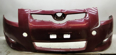 Бампер передний Toyota Auris (E150) 2006-2012 (УТ000140112) Оригинальный номер 5211902970