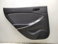 Обшивка двери задней левой Hyundai Solaris (RB) 2010-2017 (УТ000144453) Оригинальный номер 833014L020SAP