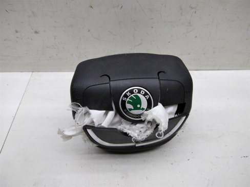 Подушка безопасности в рулевое колесо Skoda Octavia (A5 1Z-) 2004-2013 (УТ000153360) Оригинальный номер 1Z0880201AP
