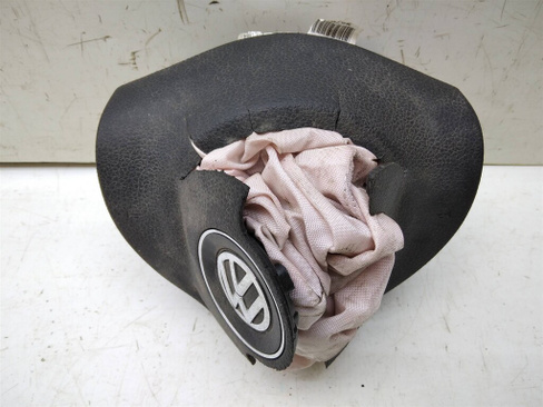 Подушка безопасности в рулевое колесо Volkswagen Golf VI (Mk6) 2009-2012 (УТ000164390) Оригинальный номер 3C8880201K