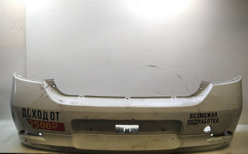 Бампер задний Renault Logan (L8) 2014-2022 (УТ000175969) Оригинальный номер 850220639R