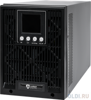 UPS Сайбер Электро ЭКСПЕРТ-1000 Онлайн, Напольное исполнение 1000ВА/800Вт. USB/RS-232/SNMPslo (2 EURO + 1 IEC С13) (12В