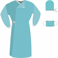 Одноразовой одежды комплект для хирурга ГЕКСА Кх-04