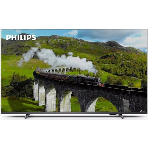 55" Телевизор Philips 55PUS7608/60, 4K Ultra HD, антрацитовый, СМАРТ ТВ, New Philips Smart TV