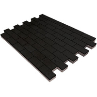 Тротуарная плитка 600x300x60 черный