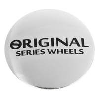 Вставка для диска Линза СКАД 54 мм серая, лого Original Wheels (1 OR)