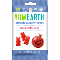 Мармелад органический жевательный (мишки) YumEarth Gummy Bears со вкусом граната
