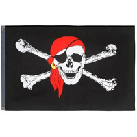 Флаг "Пираты" , 60 х 90 см, полиэстер 9273402 Сима-ленд