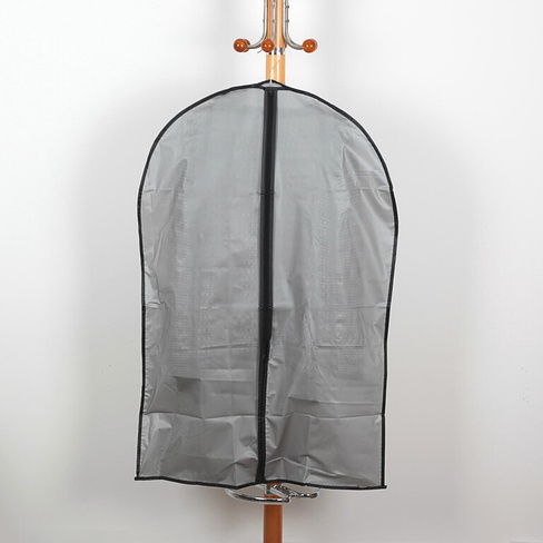 Чехол для одежды плотный доляна, 60×90 см, peva, цвет серый Доляна