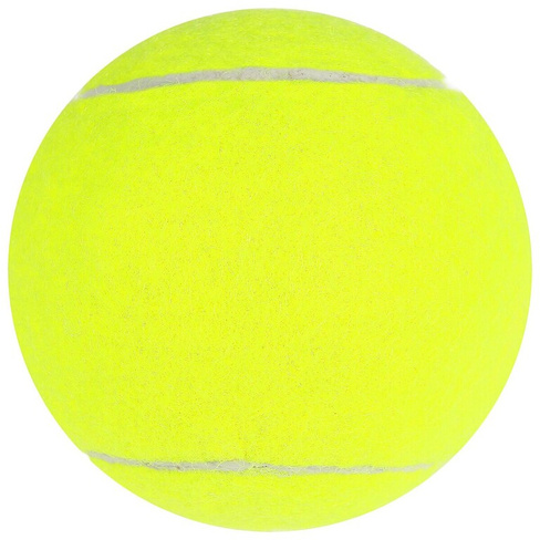 Мяч для большого тенниса onlytop № 929, тренировочный, цвет желтый ONLYTOP