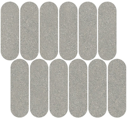 Декор для напольной плитки Джиминьяно наборный серый мат. 30*32*0,9 ID144 KERAMA MARAZZI